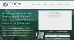 Desktop Screenshot of edenfinancialgroup.com